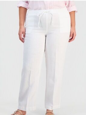 Charter Club Lexury‎ 100% Linen Pants 2X